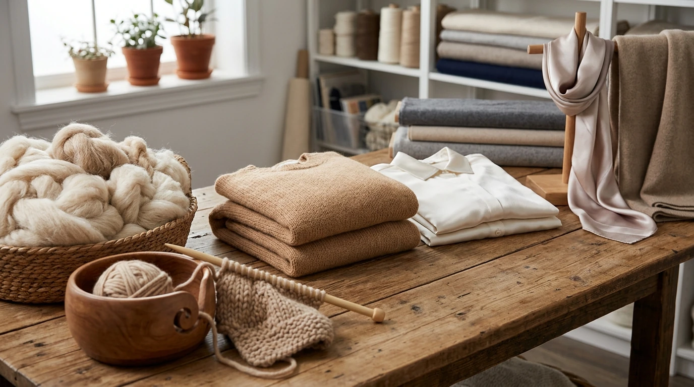 Cashmere vs. Silk: Which Fabric Is Warmer?